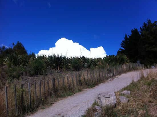 Unglaublich fluffige Wolke 