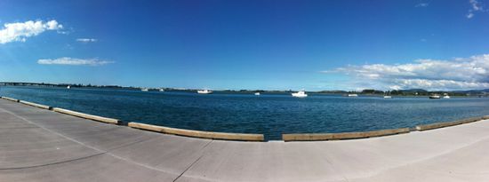 Hafenblick in Tauranga