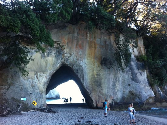 Cathedral Cove (Fotos ohne Menschen unmöglich)