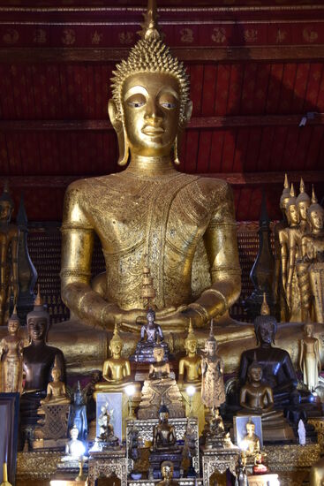Buddhastatuen im Tempel