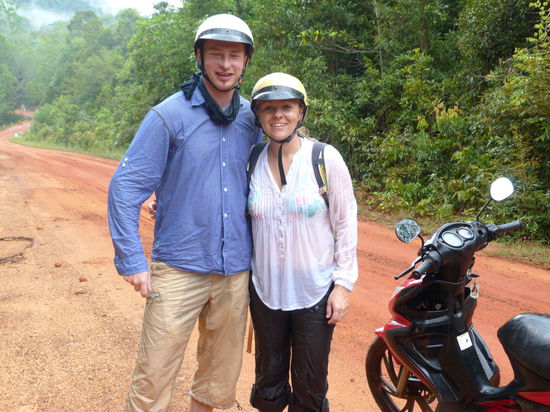 Nass bis auf die Knochen....