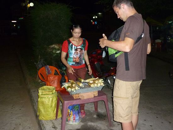 Zur Vorspeise nen Maiskolben...
