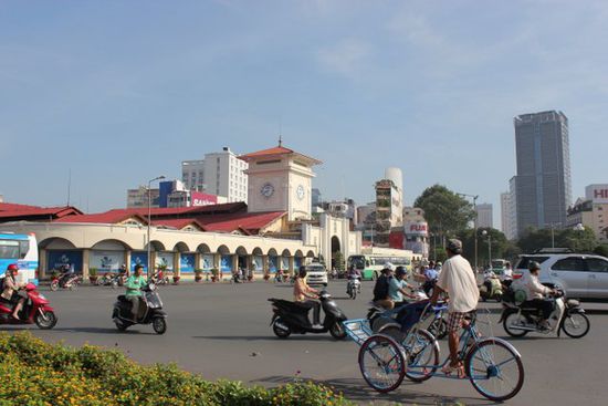 Markthalle in Saigon