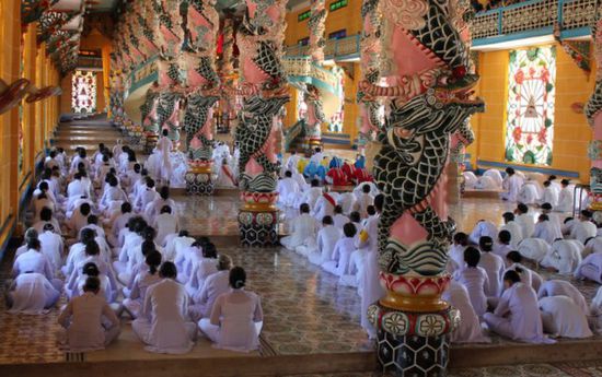 Cao Dai Tempel