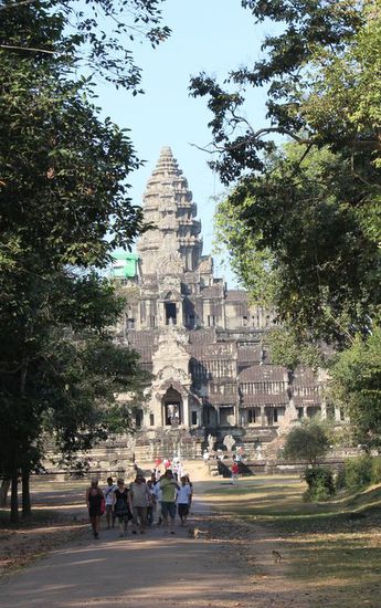 Ankor Wat von der Rückseite