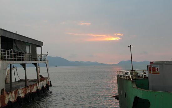 Am Pier auf dem Weg nach Koh Chung