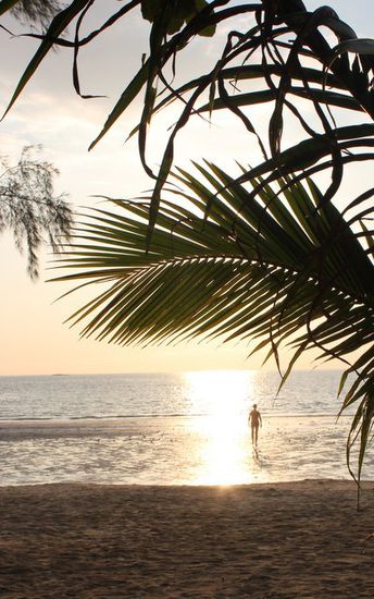 Abendstimmung am Strand