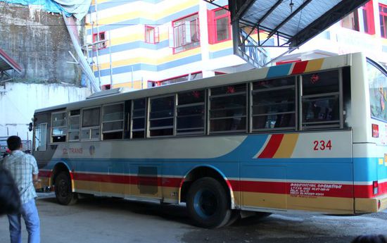 Der Bus nach Sagada
