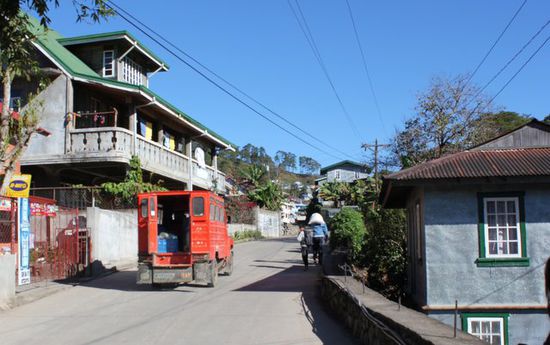 Hauptstrasse von Sagada