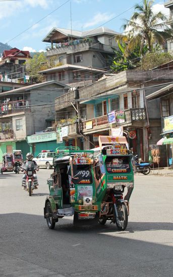 Trycyle in Bontoc