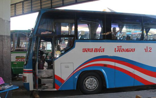 Bus Richtung Phu Kradung