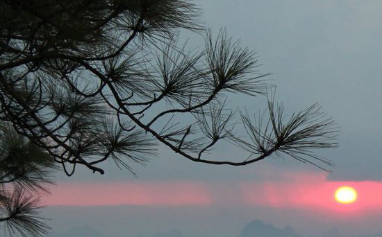 Sonnenaufgang am nächsten Tag