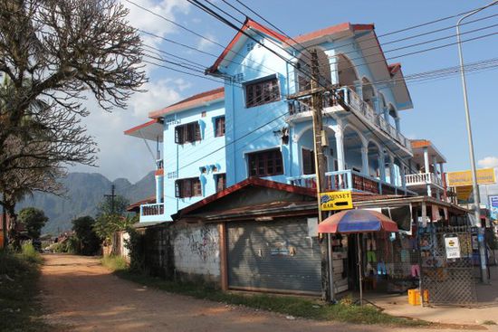 Unterkunft in Vang Vieng