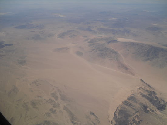 Die Wüste von oben