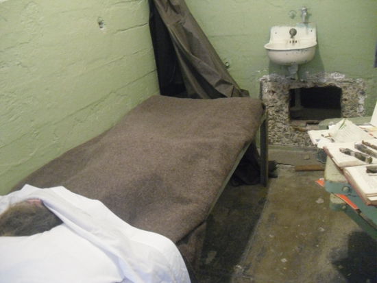 Die Zelle des Ausbruchversuches