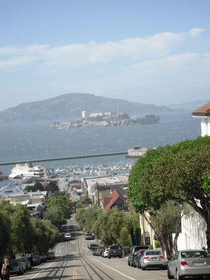 Steile Strassen und gute Sicht