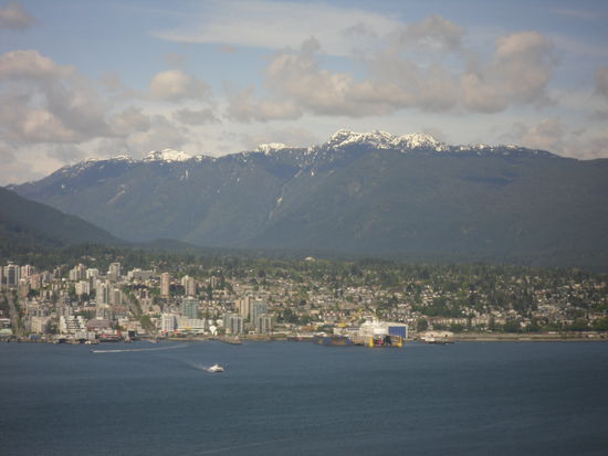 Die nördliche Seite von Vancouver