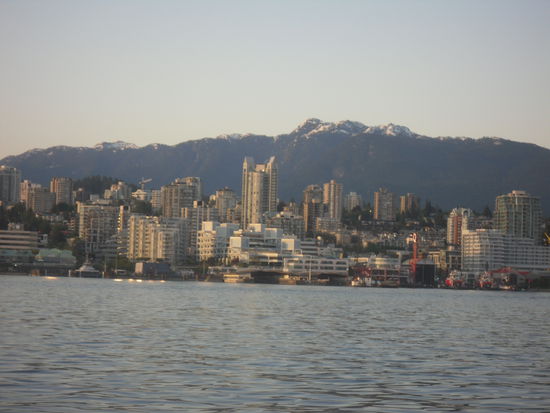 Die Skyline von Nord-Vancouver