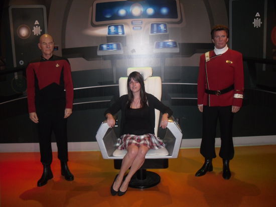 Energie! Endlich mal ein ordentlicher Captain auf der Brücke...