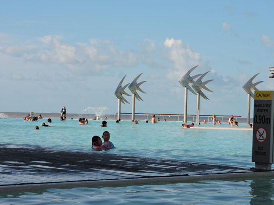 Lagune an der Esplanade