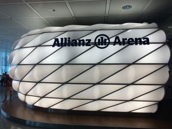 In München am Flughafen