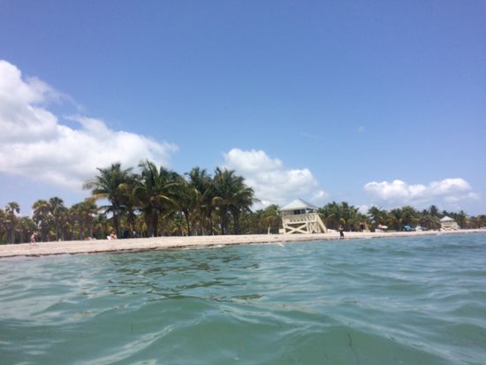 ein Blick vom Wasser aus