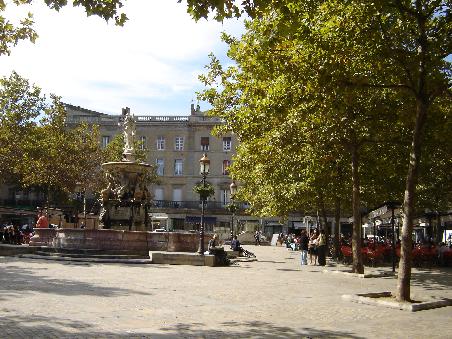 In der Stadt von Carcassonne