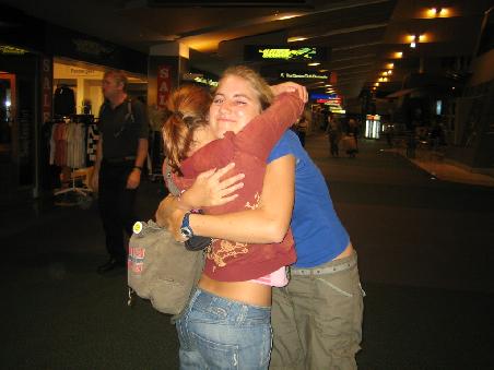 Der grosse Abschied am Flughafen