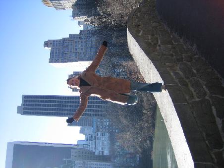 Das Leben kann so schoen sein im Central Park.