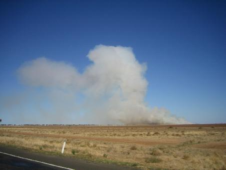 Feuer im Outback