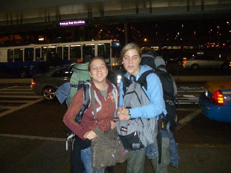 LA Airport at about 1 am