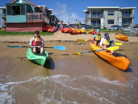 Wir auf unserer Kayak-Tour in Paihia