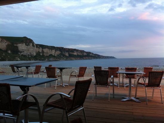 La Frite D'Or am Strand von Saint-Jouin-Bruneval