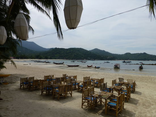 Hier gabs am Abend super BBQ 