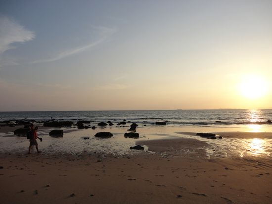 Sonnenuntergang am Ko Lanta Long Beach