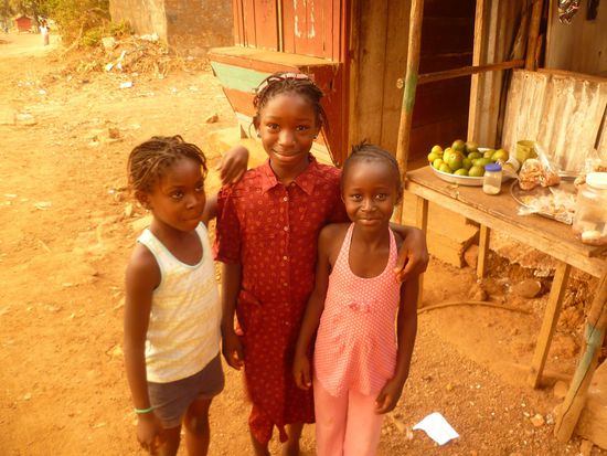 Kinder in Freetown, Hillstation