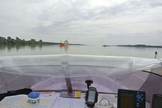 erste "Ozeanriesen" - das Meer ist nah (ca 150km)