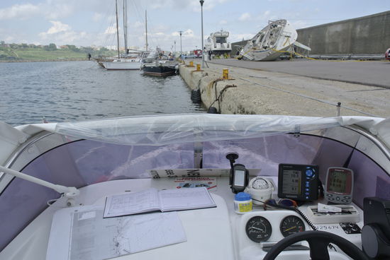 Marina Constanza - Vorbereitung für die Weiterfahrt