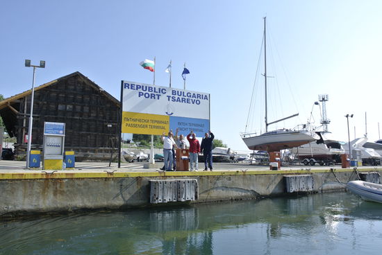 Wieder eine freundliche Verabschiedung