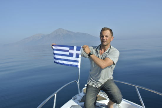 Griechenland !!!!!!!!!!!!!!!!!!!!
mein Ziel ist erreicht - die Insel Samothraki liegt vor mir
der erste richtig warme Tag seit Beginn der Tour