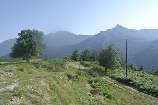 MTB-Tour mit Blick Richtung Inselzentrum