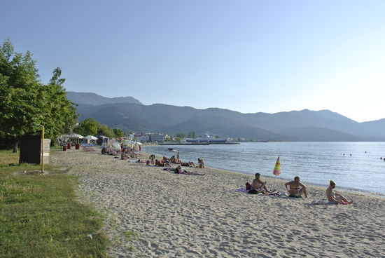 Strandidylle in der Stadt