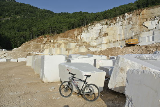 Mountainbike Tour zum Marmorsteinbruch