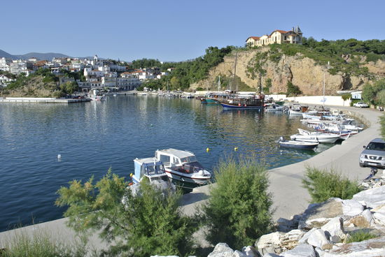 nochmals Limenarias - diesmal mit Boot