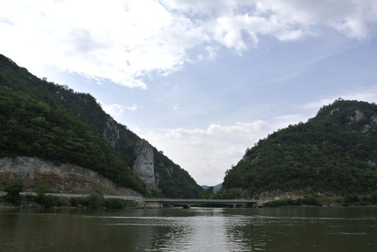 König Decebal`s Kopf