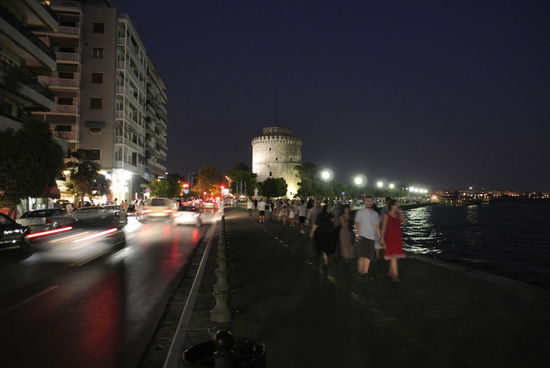 Uferpromenade Richtung "Weisser Turm"