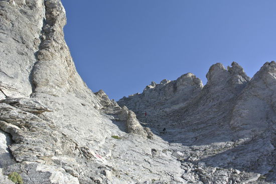 letzte Meter zum Vorgipfel