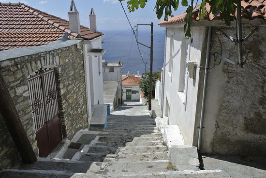 Enge Gassen von Glossa