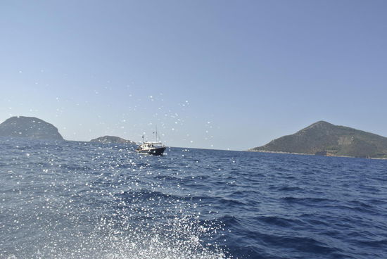 Auf der Fahrt nach Alonissos