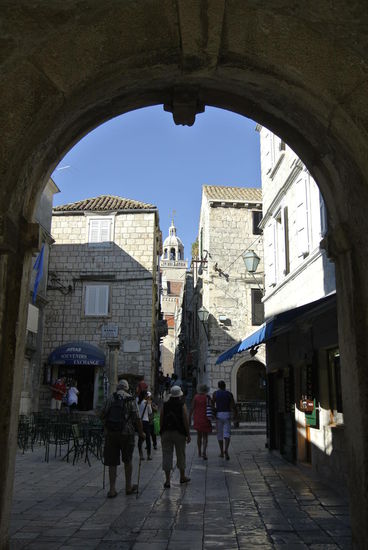 Innenstadt - obwohl eigentlich bereits Nachsaison ist, war noch einiges los